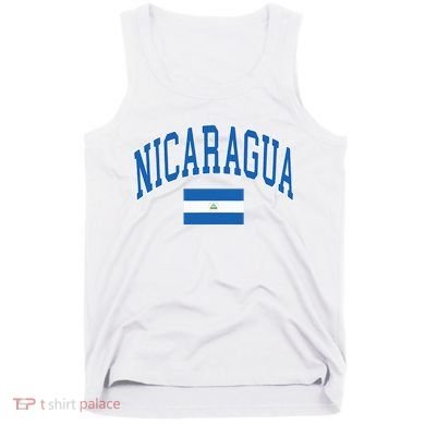 Nicaragua Flag Tank Top