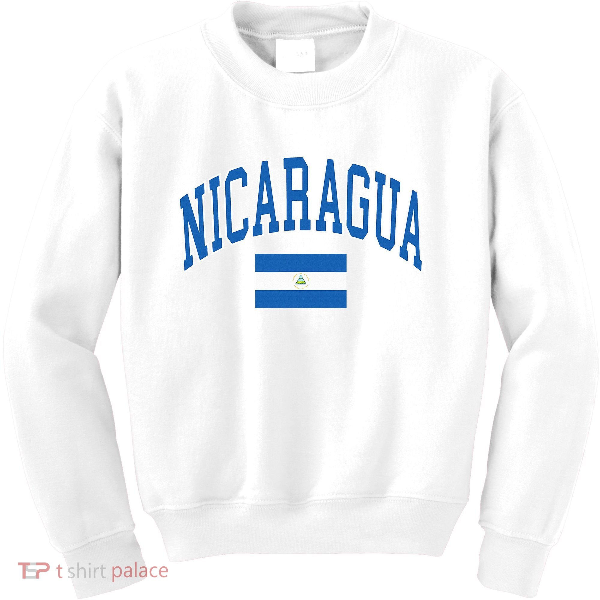 Nicaragua Flag Kids Sweatshirt
