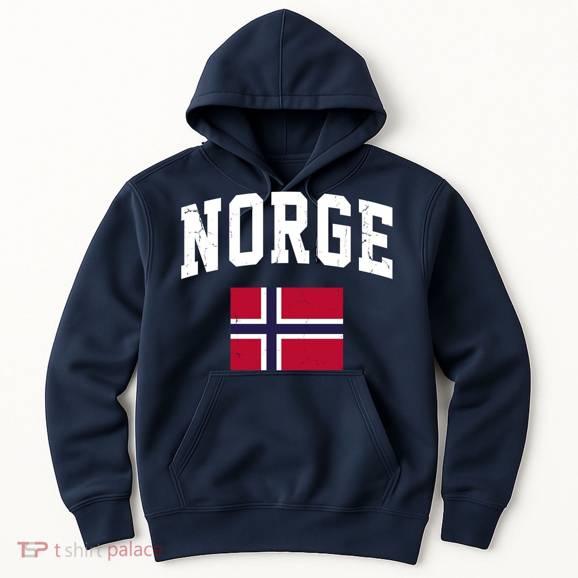 Norge Flag Norway Norwegian Souvenir Gift Hoodie