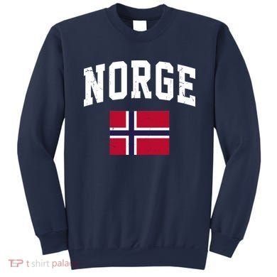 Norge Flag Norway Norwegian Souvenir Gift Sweatshirt