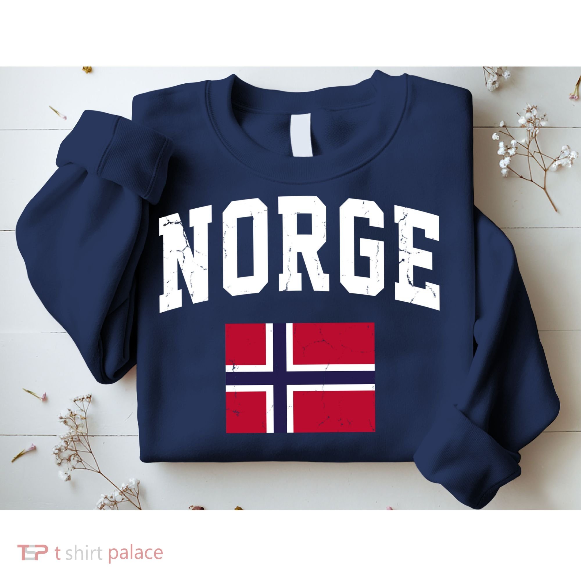Norge Flag Norway Norwegian Souvenir Gift Sweatshirt