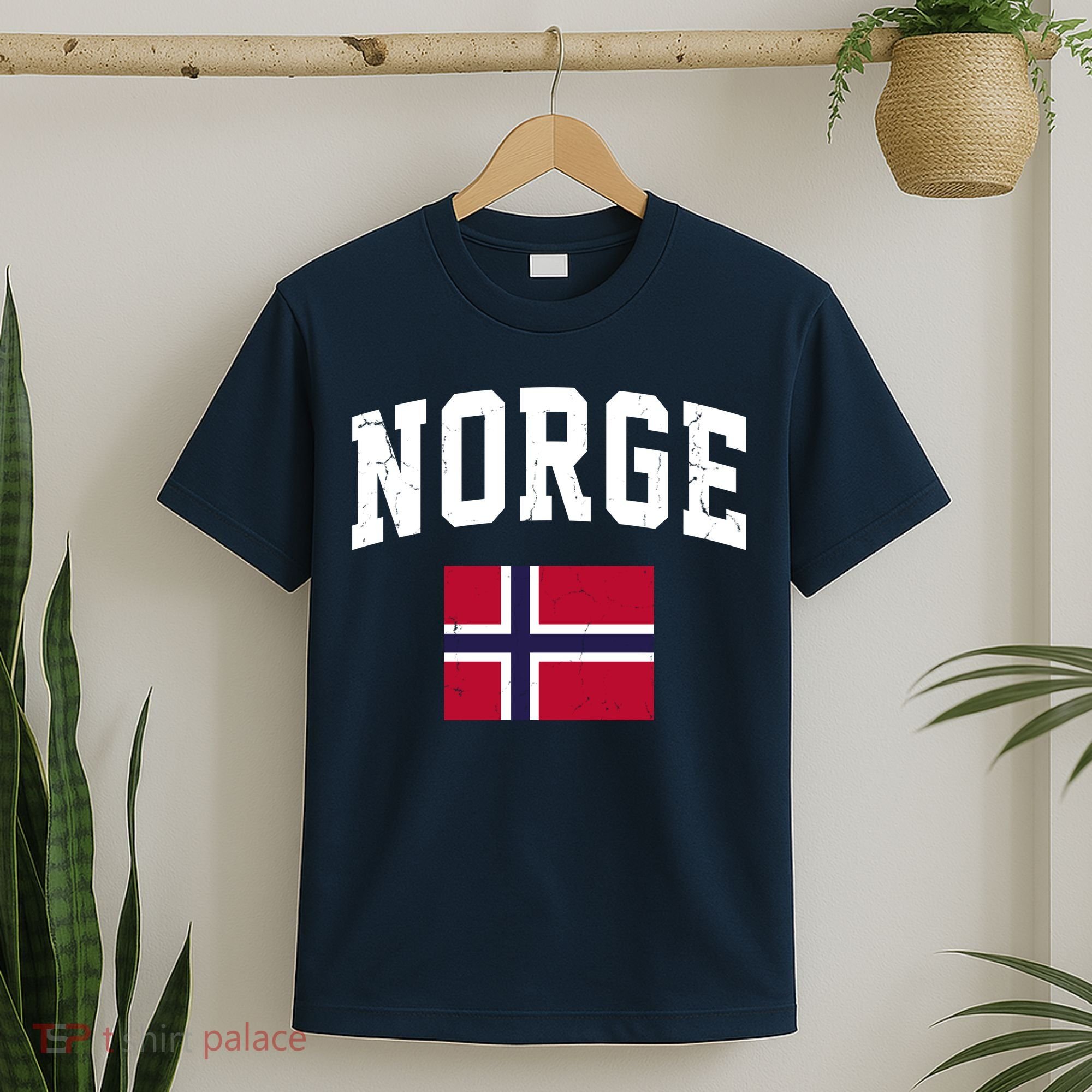 Norge Flag Norway Norwegian Souvenir Gift T-Shirt
