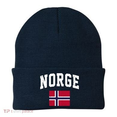 Norge Flag Norway Norwegian Souvenir Gift Beanie