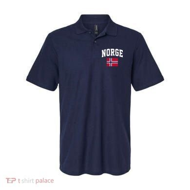 Norge Flag Norway Norwegian Souvenir Gift Polo