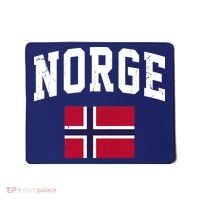 Norge Flag Norway Norwegian Souvenir Gift Mousepad thumb 0