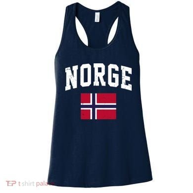 Norge Flag Norway Norwegian Souvenir Gift Women's Tank Top