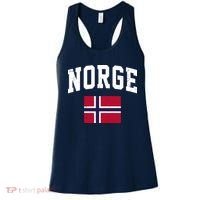 Norge Flag Norway Norwegian Souvenir Gift Women's Tank Top thumb 0