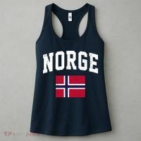 Norge Flag Norway Norwegian Souvenir Gift Women's Tank Top thumb 3