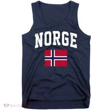 Norge Flag Norway Norwegian Souvenir Gift Tank Top