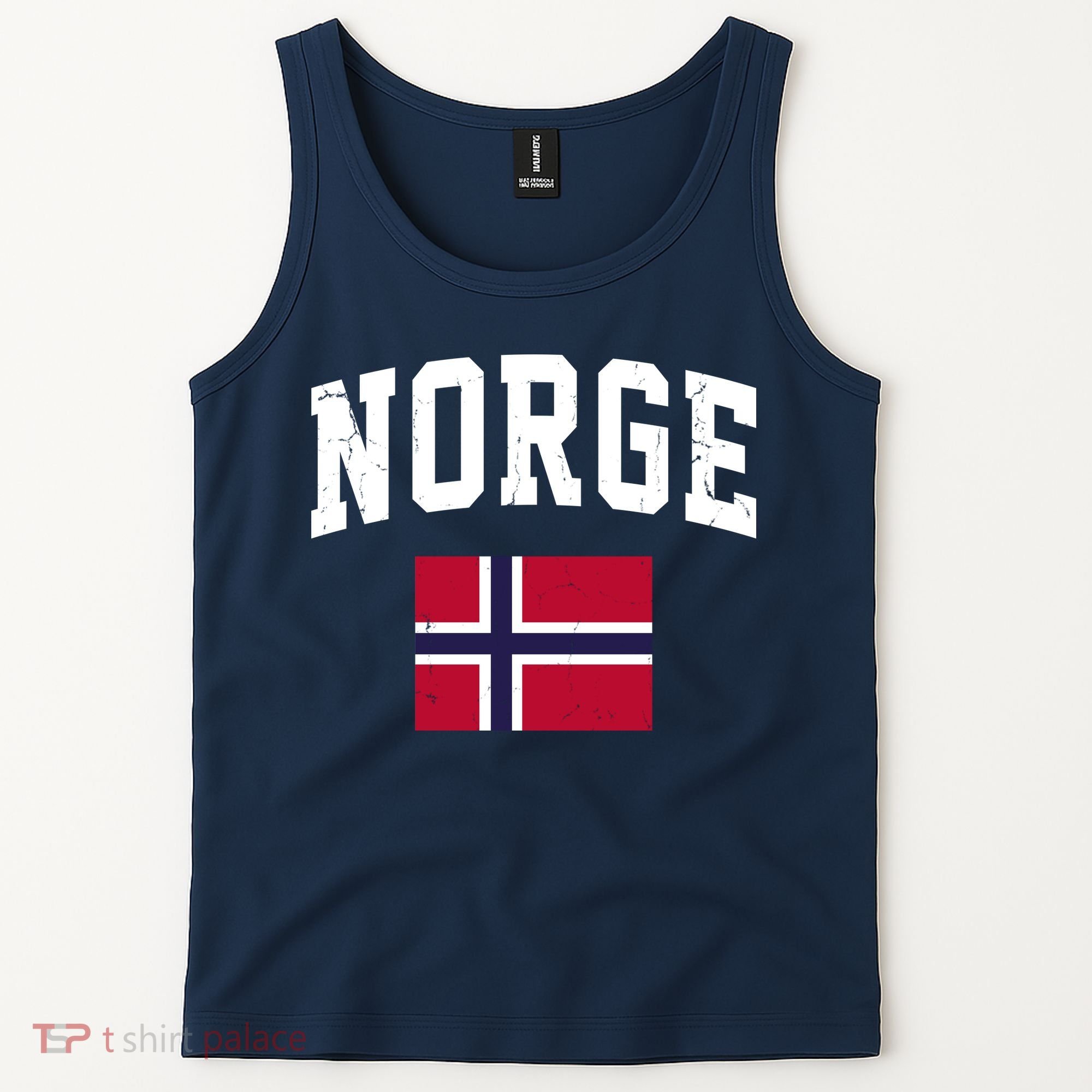 Norge Flag Norway Norwegian Souvenir Gift Tank Top