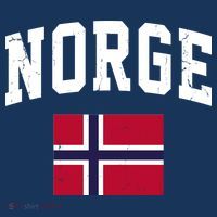 Norge Flag Norway Norwegian Souvenir Gift Golf Towel thumb 3