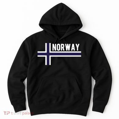 Norway Flag Norwegian Scandinavian Pride Norge Hoodie