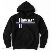 Norway Flag Norwegian Scandinavian Pride Norge Hoodie thumb 0