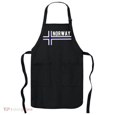 Norway Flag Norwegian Scandinavian Pride Norge Apron