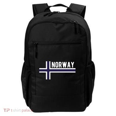 Norway Flag Norwegian Scandinavian Pride Norge Backpack