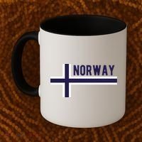 Norway Flag Norwegian Scandinavian Pride Norge Coffee Mug thumb 2