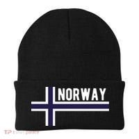 Norway Flag Norwegian Scandinavian Pride Norge Beanie thumb 0