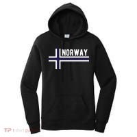 Norway Flag Norwegian Scandinavian Pride Norge Women's Hoodie thumb 0