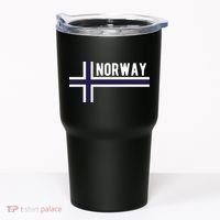 Norway Flag Norwegian Scandinavian Pride Norge Tumbler thumb 0
