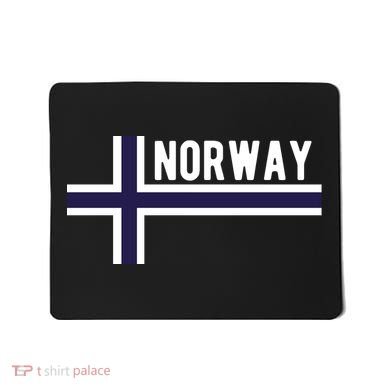 Norway Flag Norwegian Scandinavian Pride Norge Mousepad