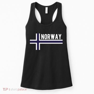 Norway Flag Norwegian Scandinavian Pride Norge Women's Tank Top
