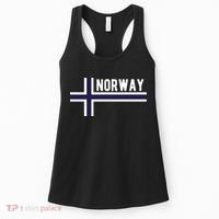 Norway Flag Norwegian Scandinavian Pride Norge Women's Tank Top thumb 0