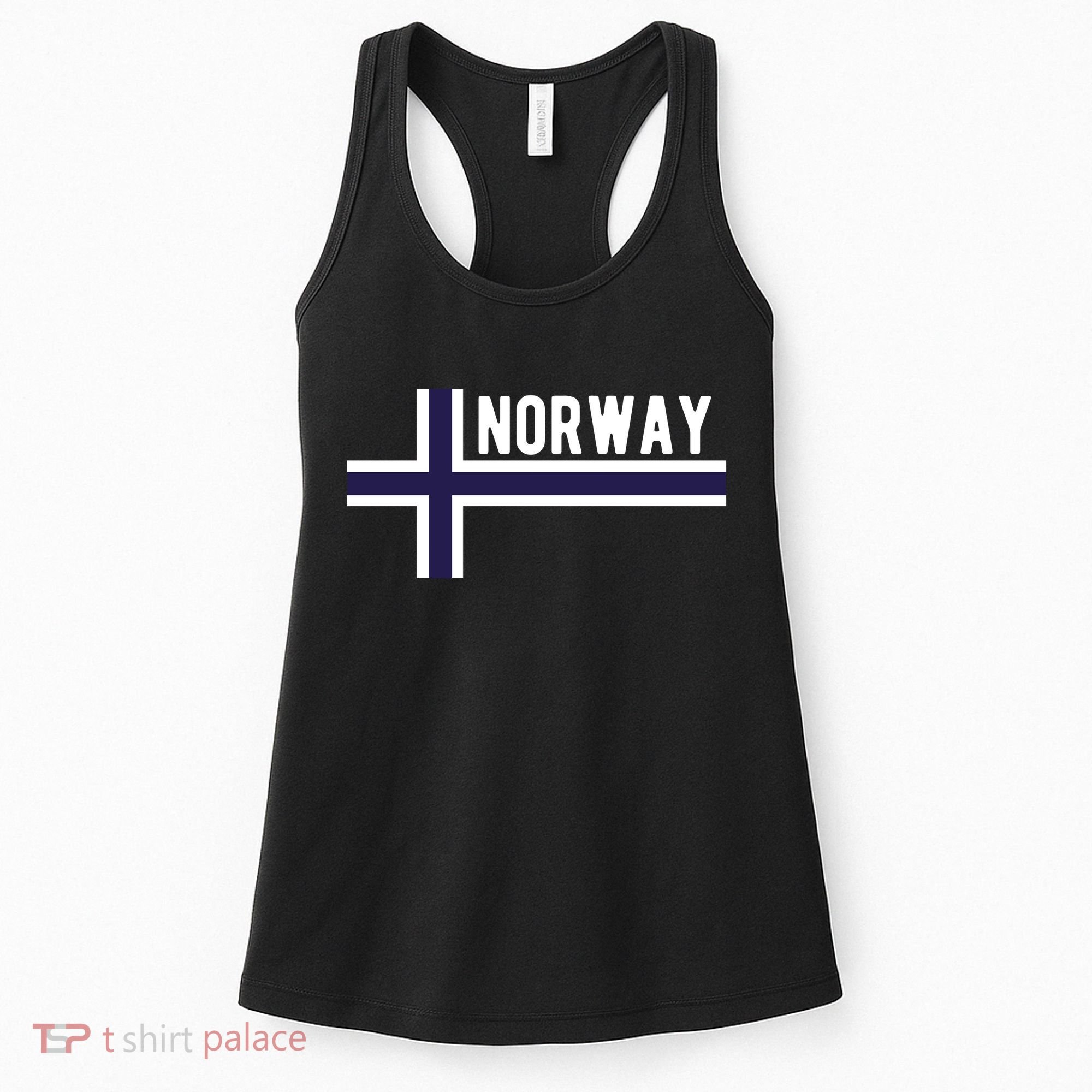 Norway Flag Norwegian Scandinavian Pride Norge Women's Tank Top