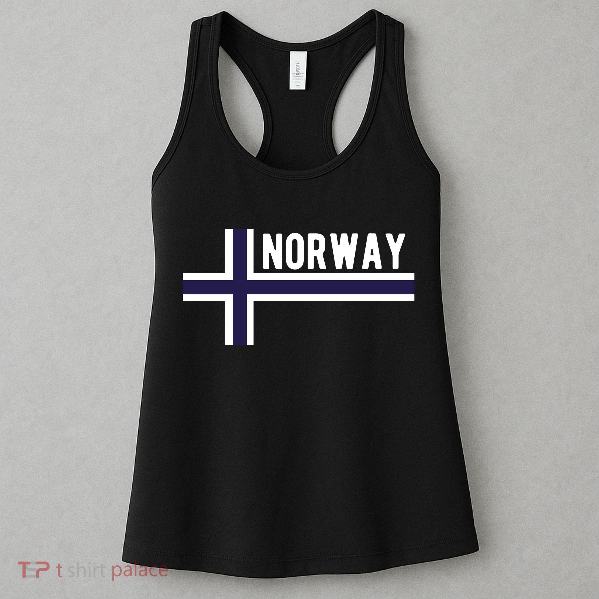 Norway Flag Norwegian Scandinavian Pride Norge Women's Tank Top