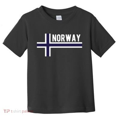 Norway Flag Norwegian Scandinavian Pride Norge Toddler T-Shirt
