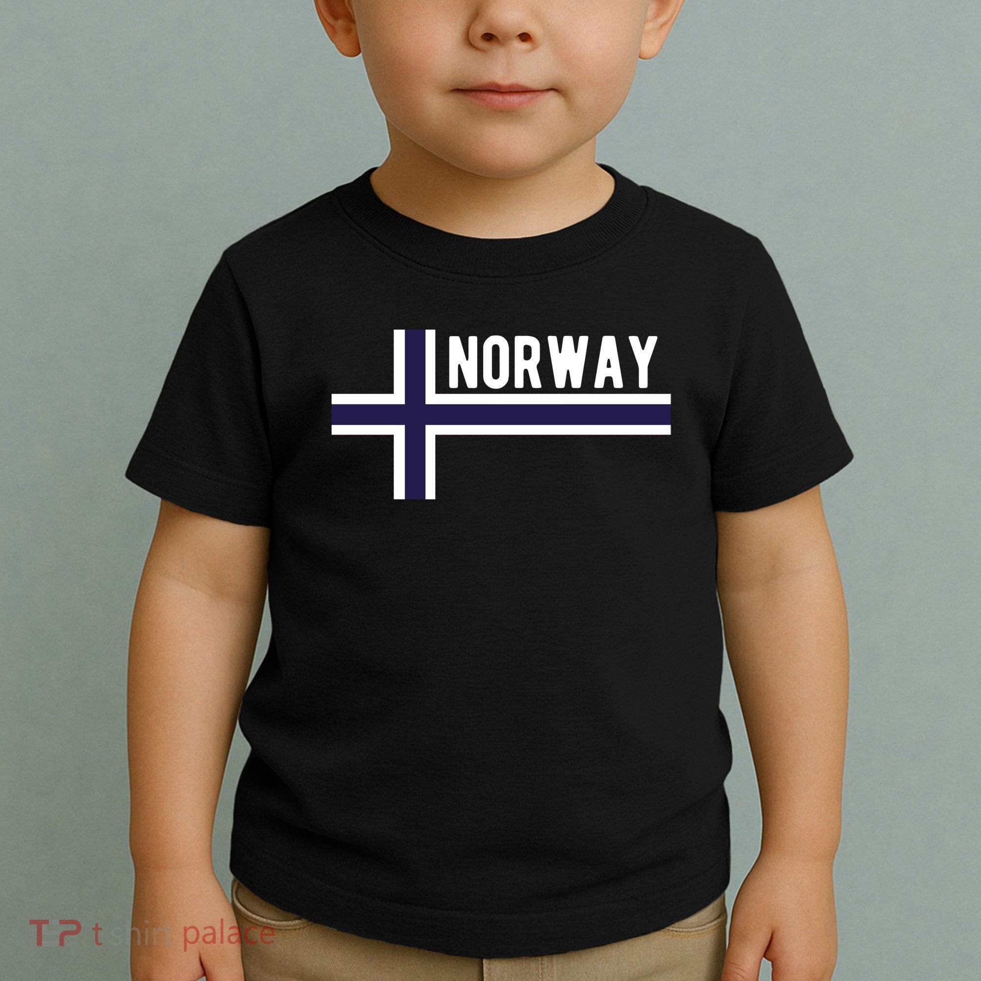 Norway Flag Norwegian Scandinavian Pride Norge Toddler T-Shirt