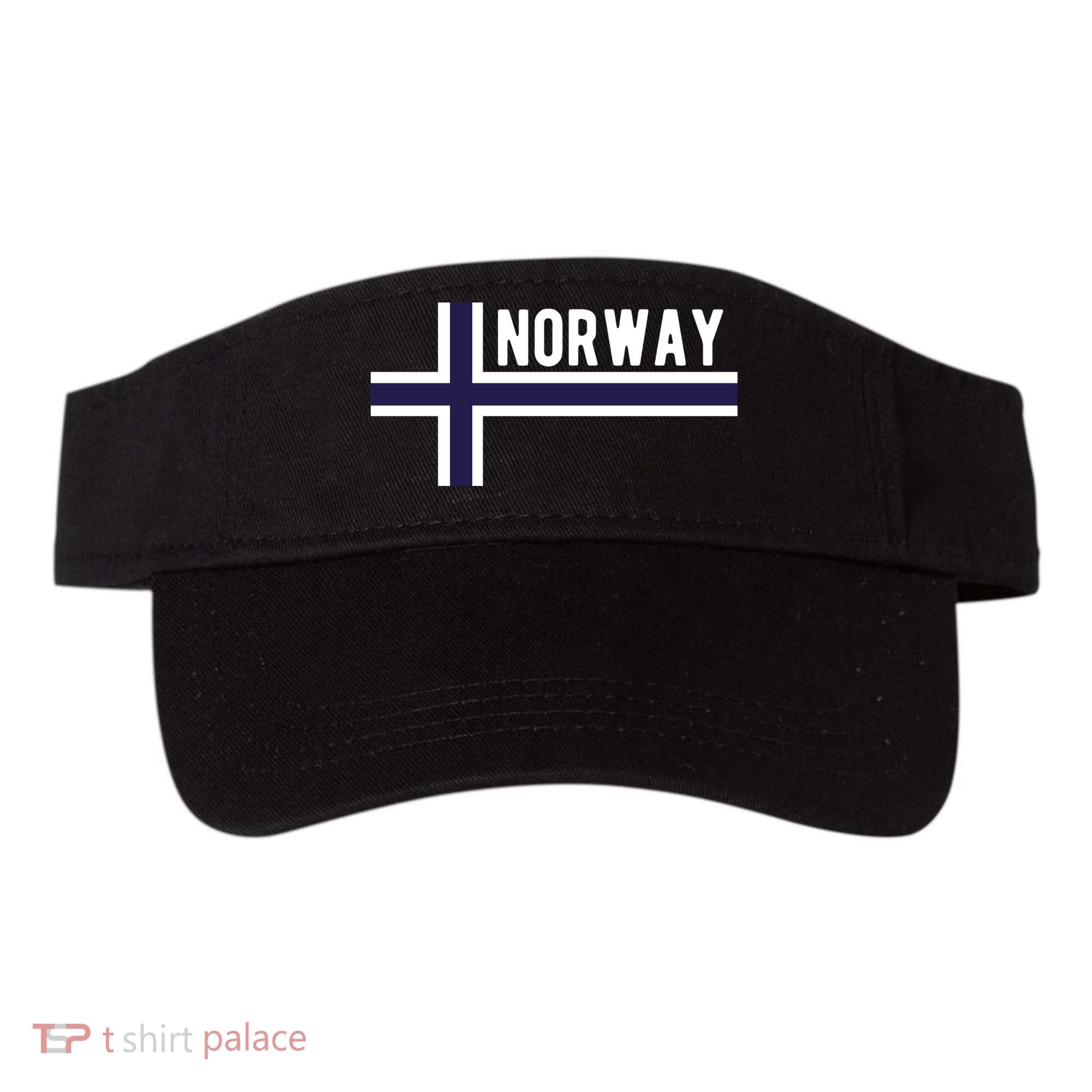 Norway Flag Norwegian Scandinavian Pride Norge Visor