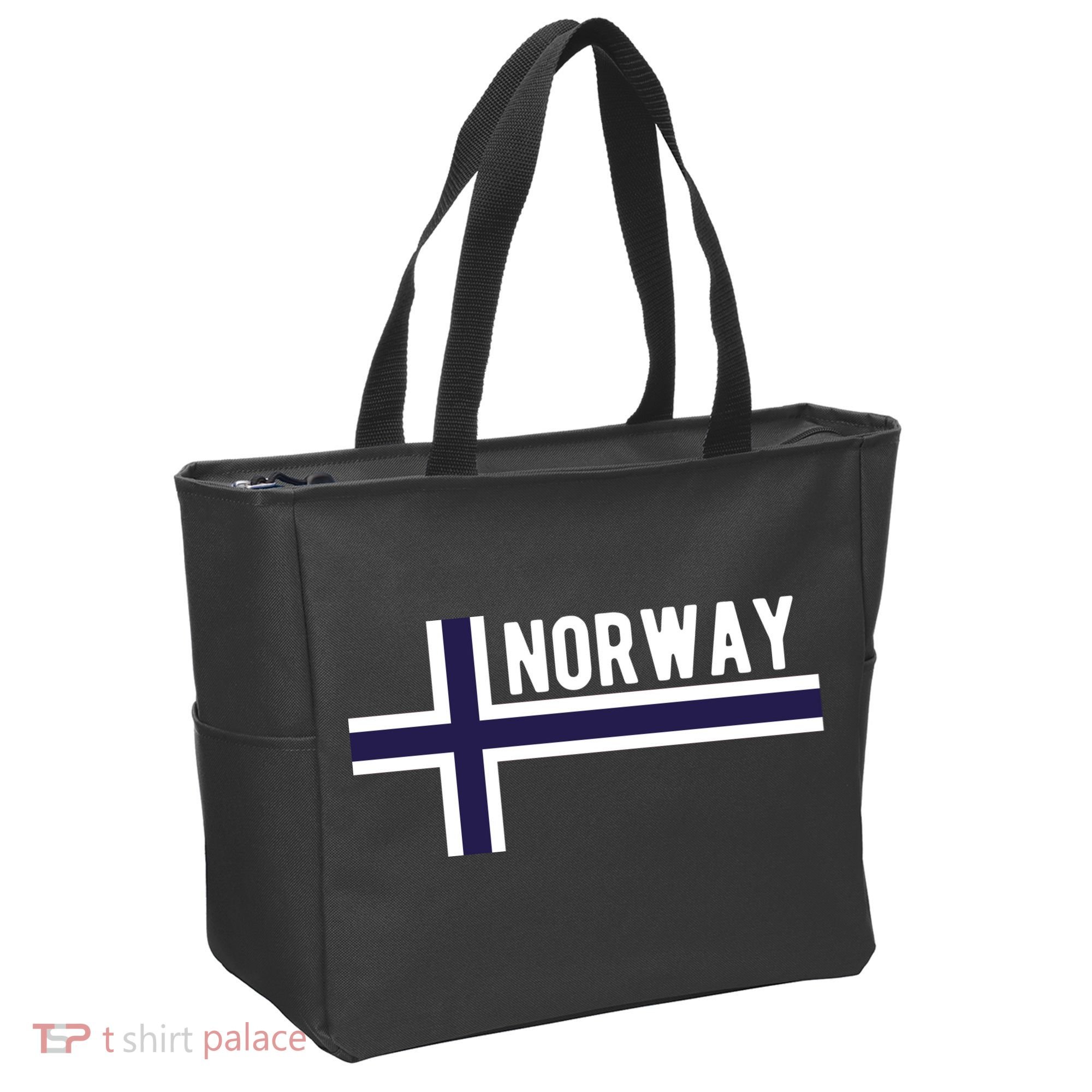 Norway Flag Norwegian Scandinavian Pride Norge Tote Bag