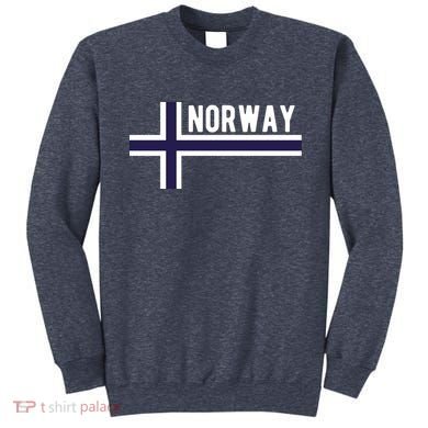 Norway Flag Norwegian Scandinavian Pride Norge Sweatshirt