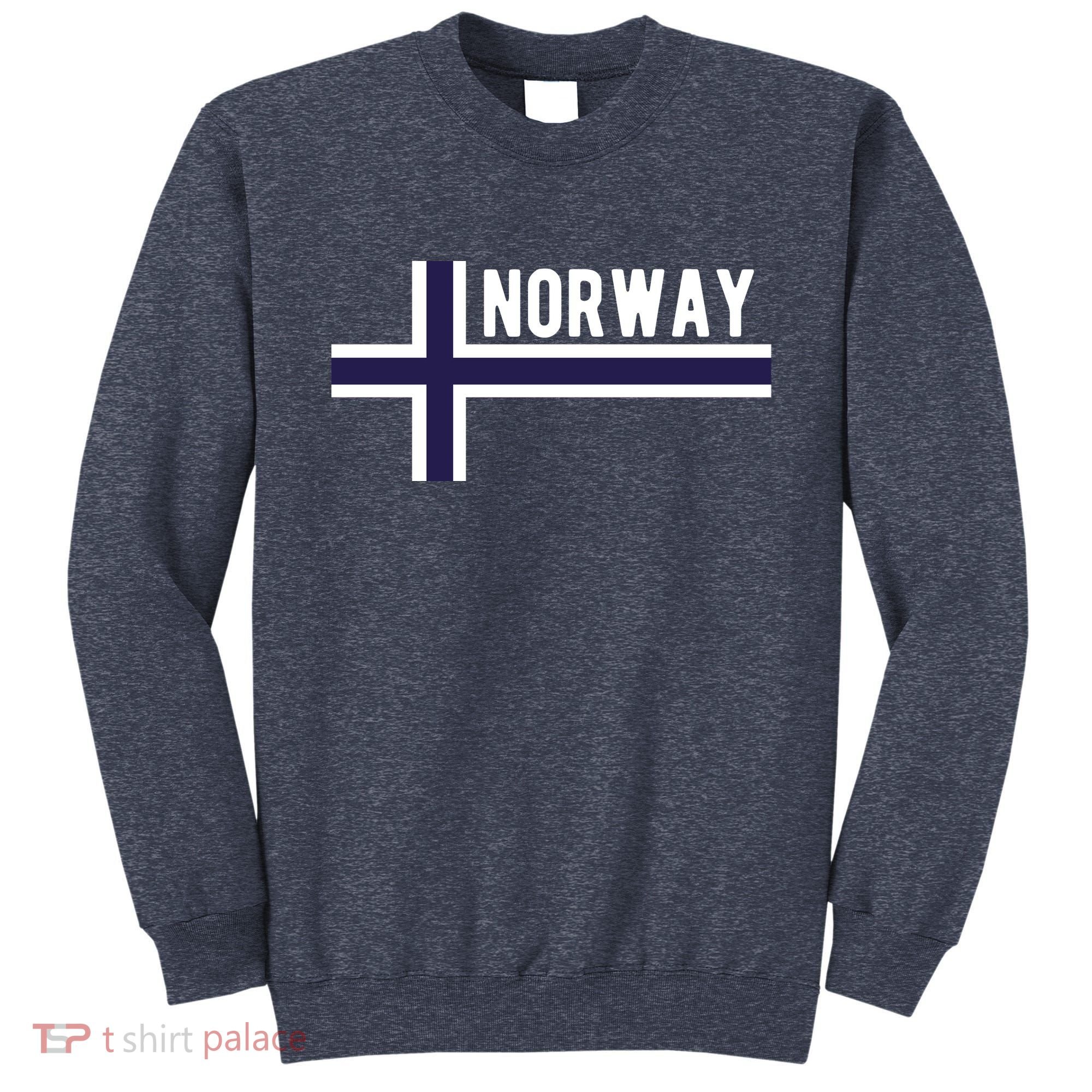 Norway Flag Norwegian Scandinavian Pride Norge Sweatshirt