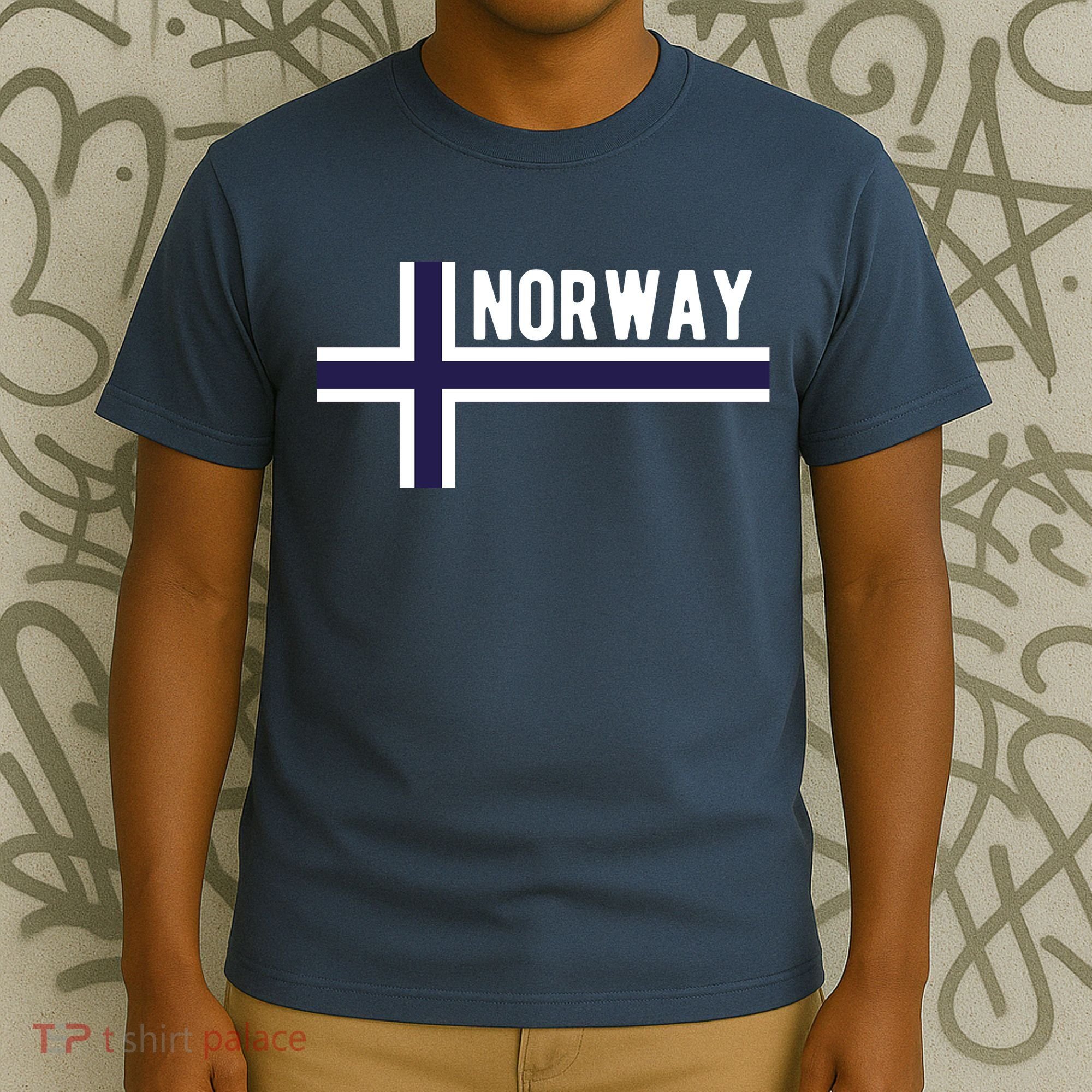 Norway Flag Norwegian Scandinavian Pride Norge T-Shirt