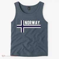 Norway Flag Norwegian Scandinavian Pride Norge Tank Top thumb 2