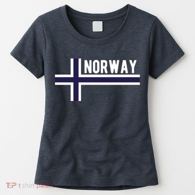 Norway Flag Norwegian Scandinavian Pride Norge Women's T-Shirt
