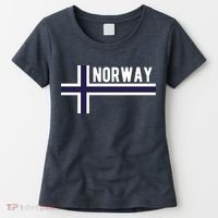 Norway Flag Norwegian Scandinavian Pride Norge Women's T-Shirt thumb 0