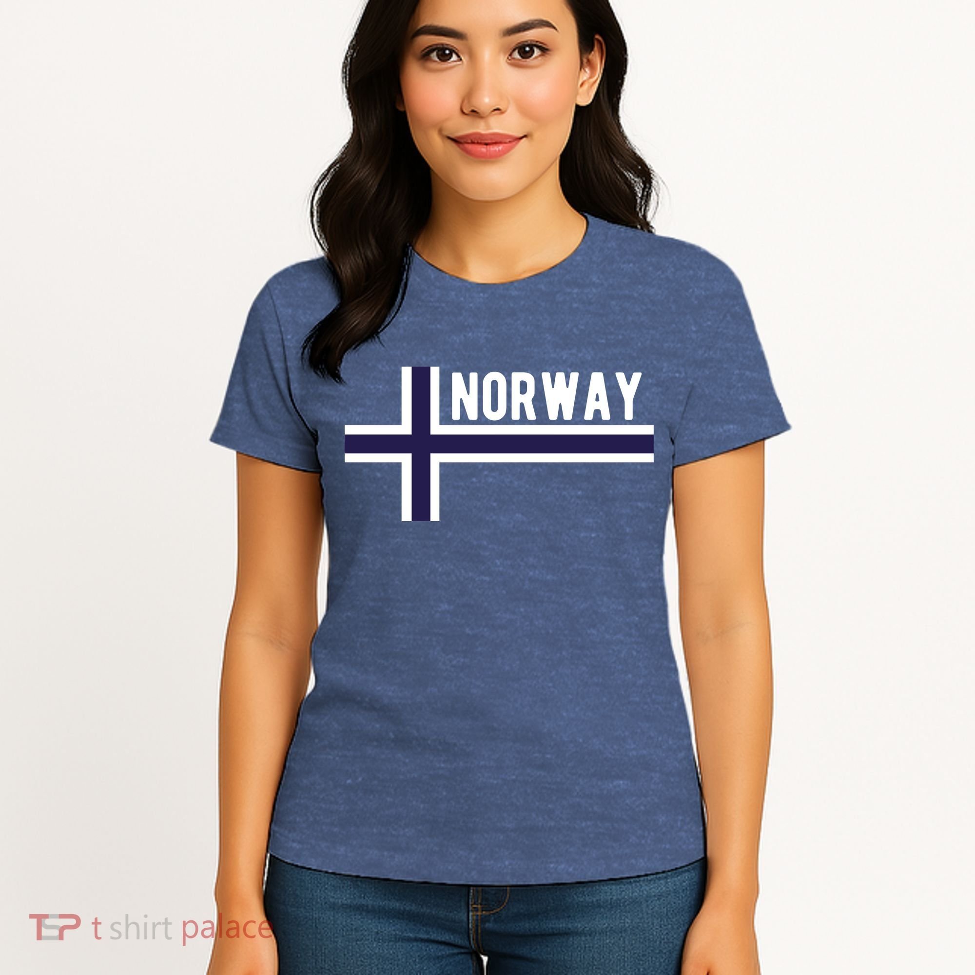 Norway Flag Norwegian Scandinavian Pride Norge Women's T-Shirt