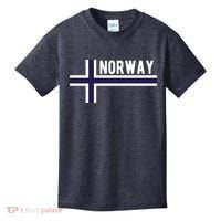 Norway Flag Norwegian Scandinavian Pride Norge Kids T-Shirt thumb 0