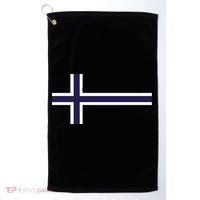 Norway Flag Norwegian Pride Golf Towel thumb 0