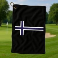 Norway Flag Norwegian Pride Golf Towel thumb 1