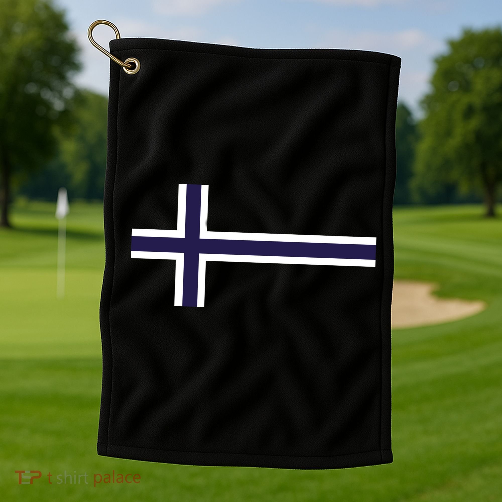 Norway Flag Norwegian Pride Golf Towel