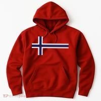 Norway Flag Norwegian Pride Hoodie thumb 0