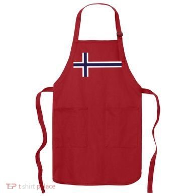 Norway Flag Norwegian Pride Apron