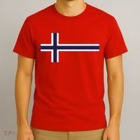 Norway Flag Norwegian Pride T-Shirt thumb 3