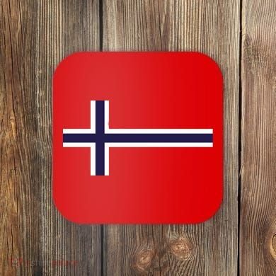 Norway Flag Norwegian Pride Coaster