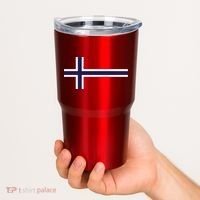 Norway Flag Norwegian Pride Tumbler thumb 2