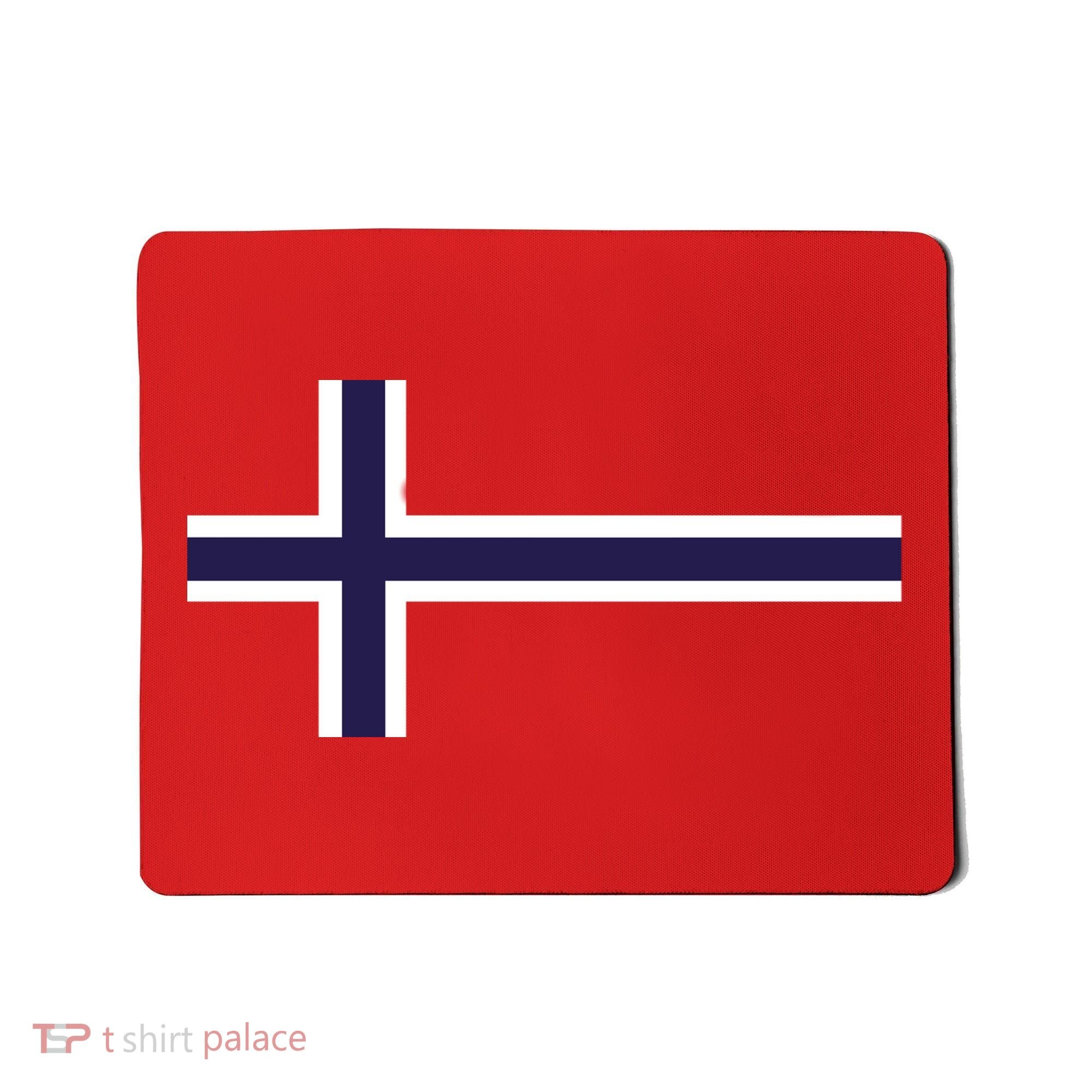 Norway Flag Norwegian Pride Mousepad