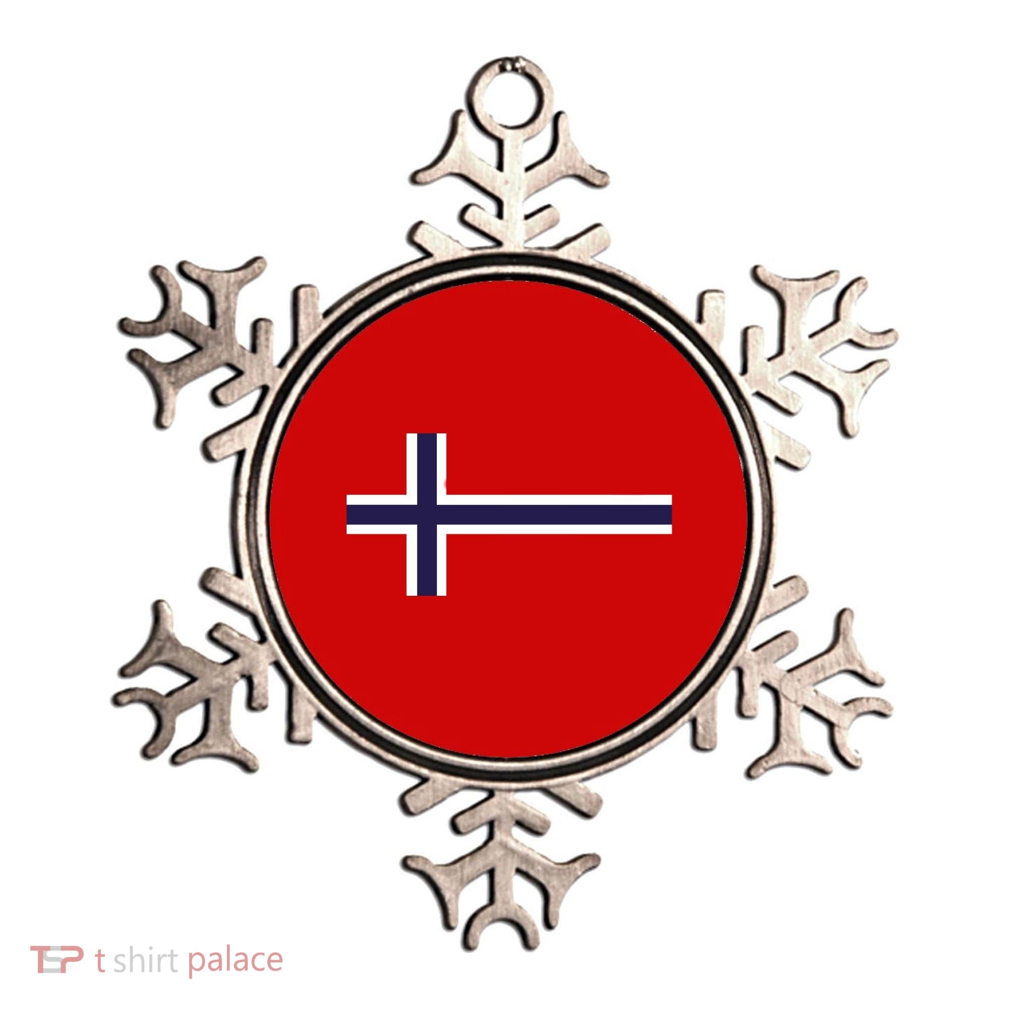 Norway Flag Norwegian Pride Ornament